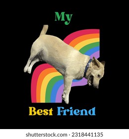 Dog lover my best friend 