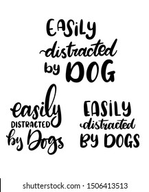 DOG LOVER PET LOVER QUOTE HANDLETTERING DESIGN