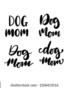 DOG LOVER PET LOVER QUOTE HANDLETTERING DESIGN