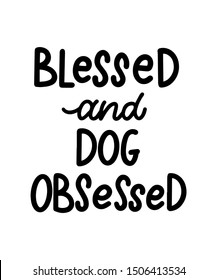 DOG LOVER PET LOVER QUOTE HANDLETTERING DESIGN