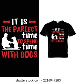 Dog Lover T Shirt Design