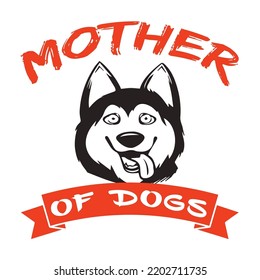 Dog Lover T-shirt Design Vector