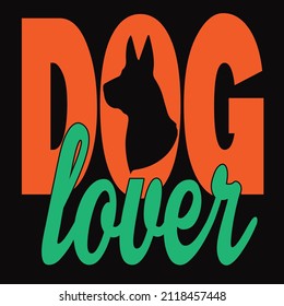 Dog lover vector t shirt design