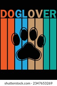 
Dog Lover Vintage eps cut file for cutting machine