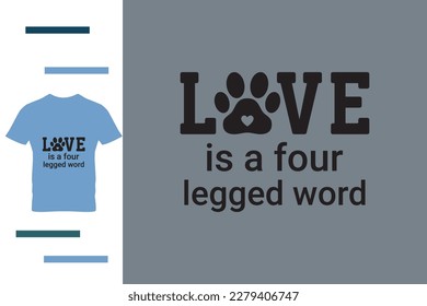 Dog lover women t shirt design