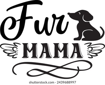 dog lovers tshirt design vector illustration, pet dog quote shirt design