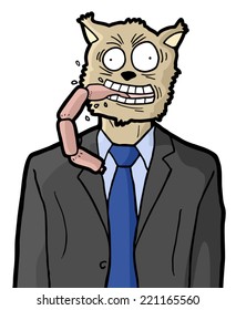 Dog man