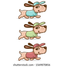 Dog Mascot / Character Ilustration Vector Design