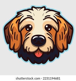 Dog Mascot Logo, Dog vector design, Animal Logo Design, Dog Minimal logo, Branding, Creative logo designs, vector illustration, Sports Dog Vector Icon, Esports Symbol