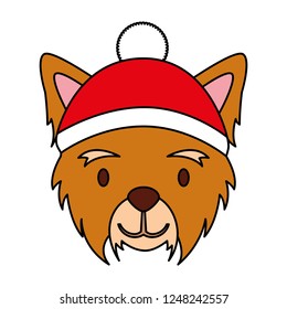 dog merry christmas card
