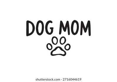 Perro y mamá archivo de Vector de la etiqueta engomada del coche