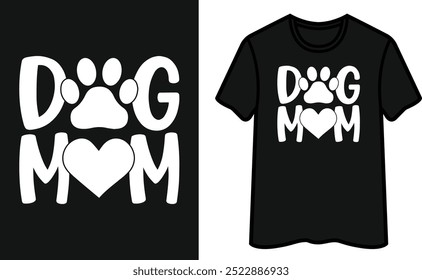 Diseño de camiseta Dog Mom Quote