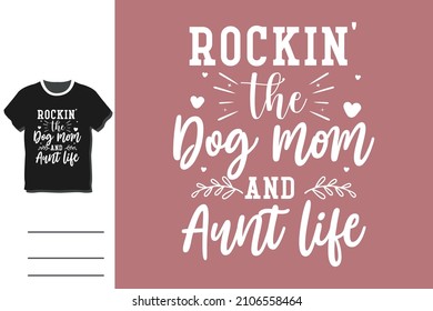 Dog mom t shirt design