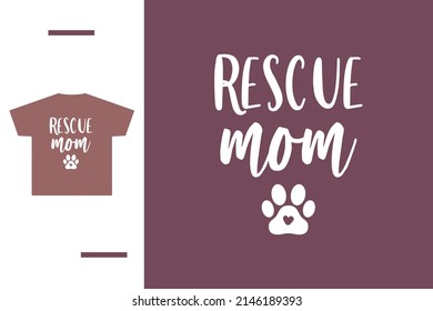 dog mom t shirt design