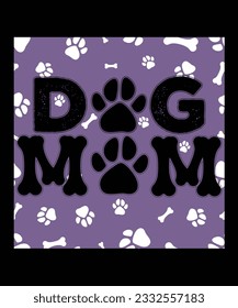 dog mom t shirt, Dog t shirt design, Dog t shirt vector