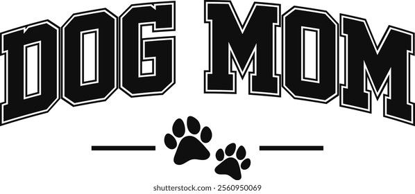 Dog Mom T-shirt Design, Dog Shirt, Pet Design, Animal, Dog Shirt