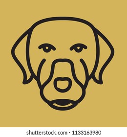 Dog Monoline Logo