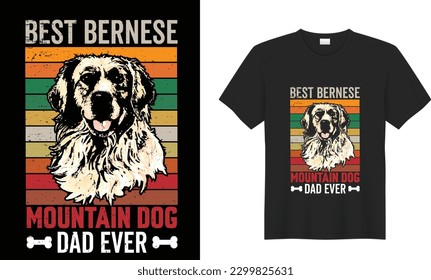Dog motivational quote Vector T Shirt Design. Colorful dog Animal lover. All You Need Is Love And A Dog Printable Vector Illustration. Print t-shirt, card, poster, gift, textile, black background.