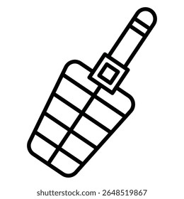 Ícone de focinho de cão Contorno isolado logotipo marca