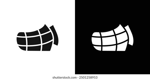 Dog muzzle icon Symbol mark in filled style