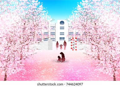 Dog New Year card background