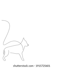 Perro en fondo blanco, ilustración vectorial