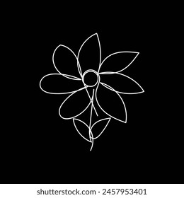 dog one line art design, logo design minimal design 