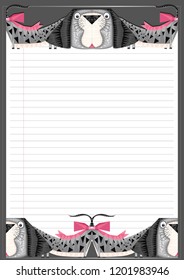 dog paper template