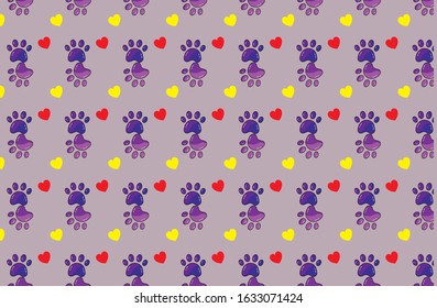 Dog pattern seamless vector kids