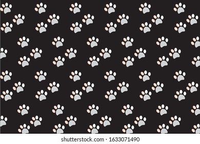 Dog pattern seamless vector kids