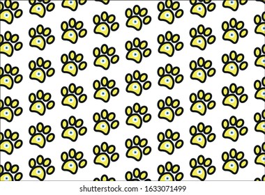 Dog pattern seamless vector kids