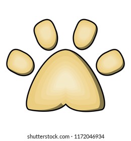 dog paw icon 