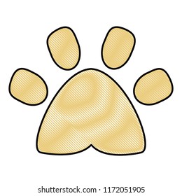 dog paw icon 