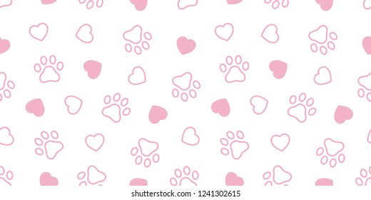 pink dog paws background