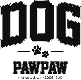 Dog Pawpaw T-shirt Design, Dog Shirt, Pet Design, Animal, Dog Shirt