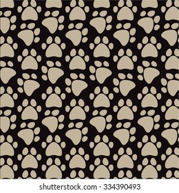 Dog Paws Pattern