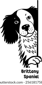 dog, peeking, clipart, eps, illustrator