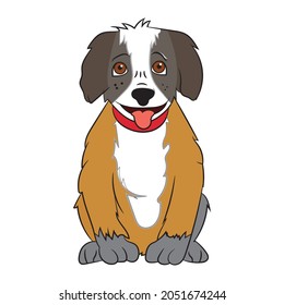 The dog is a pet animal. 
