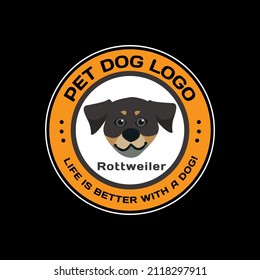 Dog pet animal silhouette. Good use for symbol, logo, web icon, mascot, or any design you want.
