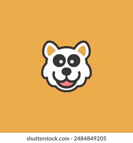 diseño de Plantilla de Ilustración vectorial de logotipo de tecnología de App de mascotas de perro