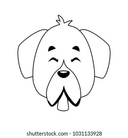 Dog pet cartoon
