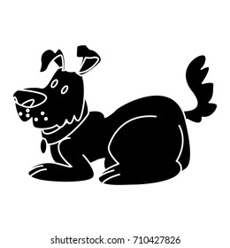 Dog pet cartoon