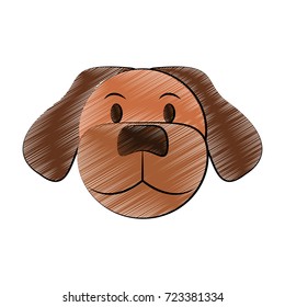 dog pet face  icon image 
