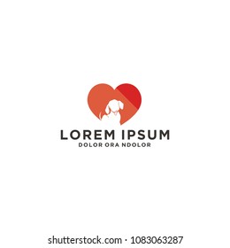 dog pet logo