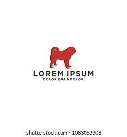 dog pet logo