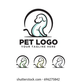 dog pet logo