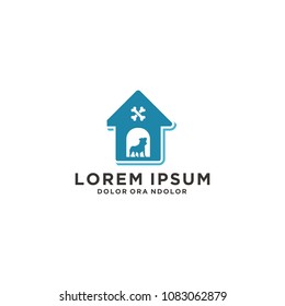 dog pet logo design