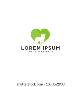 dog pet logo design