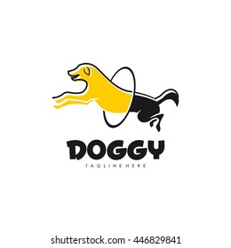 Dog Pet logo template