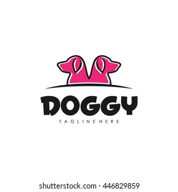 Dog Pet logo template
